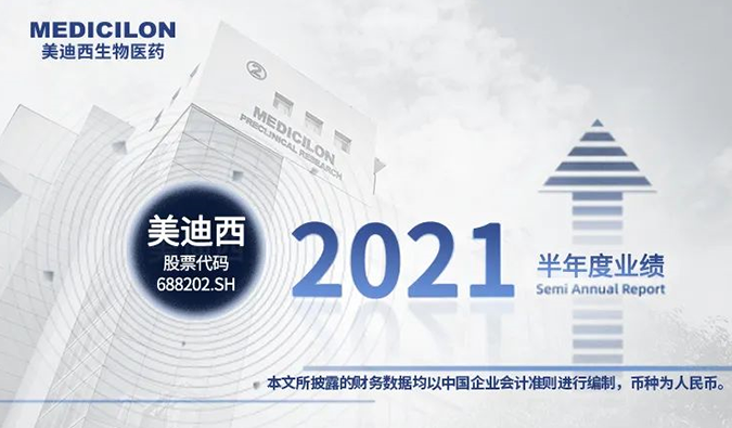 2021年美迪西半年報(bào)來了！