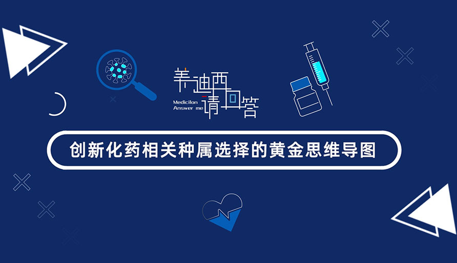 創(chuàng)新化藥相關(guān)種屬選擇的黃金思維導(dǎo)圖